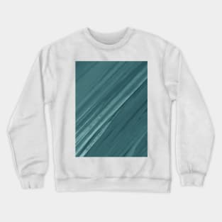 Acrylic brush strokes - grayish green Crewneck Sweatshirt